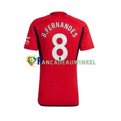 Manchester United Wedstrijdshirt met Korting B.Fernandes 8 Thuis Heren 2023-24 Korte Mouw