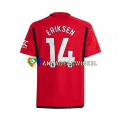 Manchester United Wedstrijdshirt met Korting Eriksen 14 Thuis Heren 2023-24 Korte Mouw