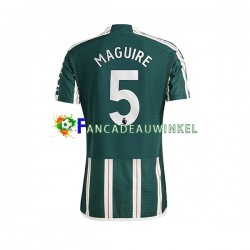 Manchester United Wedstrijdshirt met Korting Harry Maguire 5 Uit Heren 2023-24 Korte Mouw