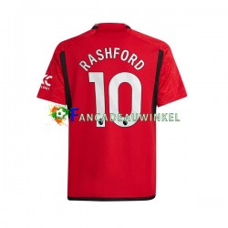Manchester United Wedstrijdshirt met Korting Marcus Rashford 10 Thuis Heren 2023-24 Korte Mouw