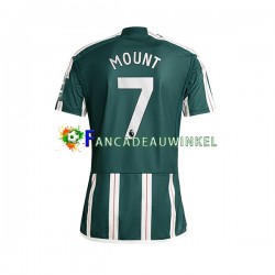Manchester United Wedstrijdshirt met Korting Mount 7 Uit Heren 2023-24 Korte Mouw