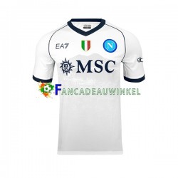 Napoli Wedstrijdshirt met Korting Uit Heren 2023-24 Korte Mouw