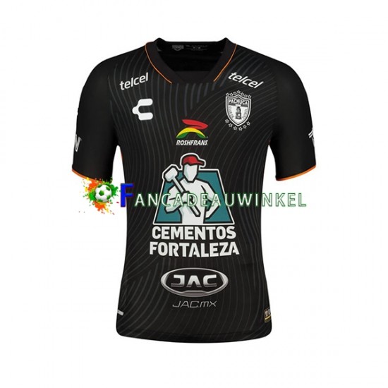 Pachuca Wedstrijdshirt met Korting Uit Heren 2023-24 Korte Mouw