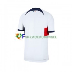 Paris Saint-Germain Wedstrijdshirt met Korting Uit Heren 2023-24 Korte Mouw