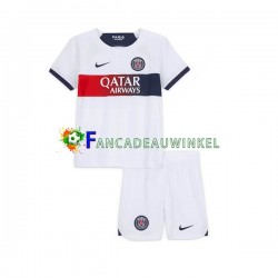Paris Saint-Germain Wedstrijdshirt met Korting Uit Kind 2023-24 Korte Mouw