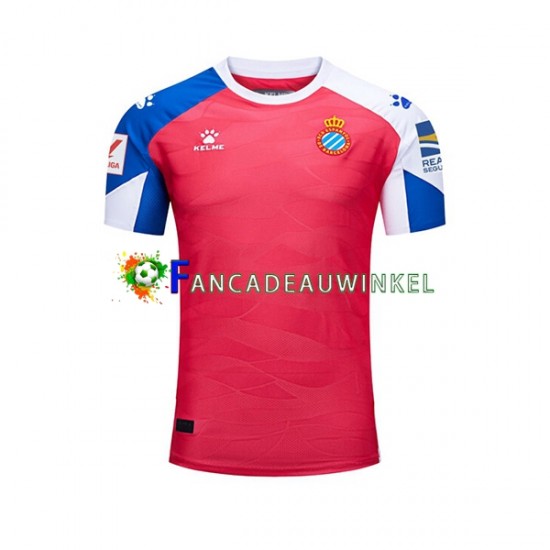 RCD Espanyol Wedstrijdshirt met Korting Uit Heren 2023-24 Korte Mouw