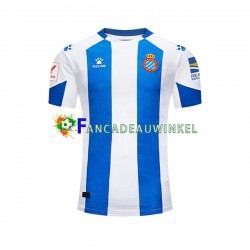 RCD Espanyol Wedstrijdshirt met Korting Thuis Heren 2023-24 Korte Mouw