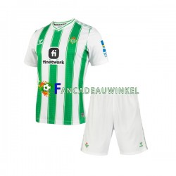 Real Betis Wedstrijdshirt met Korting Thuis Kind 2023-24 Korte Mouw