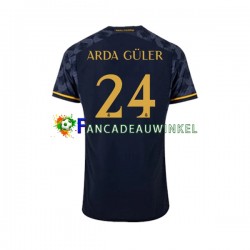 Real Madrid Wedstrijdshirt met Korting Arda Guler 24 Uit Heren 2023-24 Korte Mouw