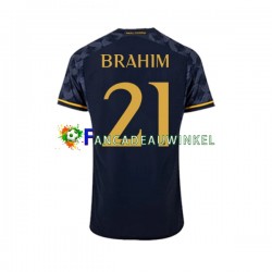 Real Madrid Wedstrijdshirt met Korting Brahim Diaz 21 Uit Heren 2023-24 Korte Mouw