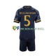 Real Madrid Wedstrijdshirt met Korting Jude Bellingham 5 Uit Kind 2023-24 Korte Mouw