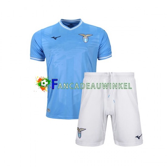 SS Lazio Wedstrijdshirt met Korting Thuis Kind 2023-24 Korte Mouw