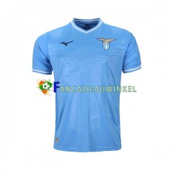 SS Lazio Wedstrijdshirt met Korting Thuis Heren 2023-24 Korte Mouw