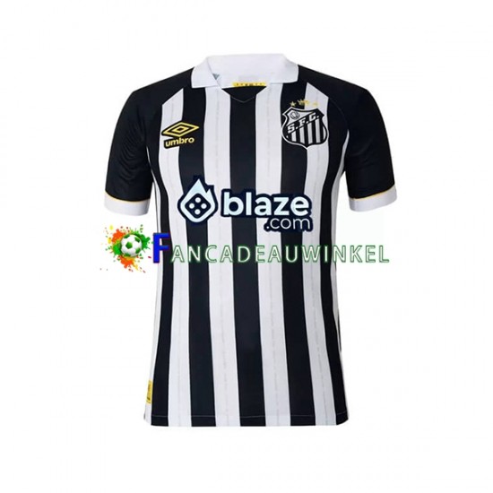 Santos FC Wedstrijdshirt met Korting Uit Heren 2023-24 Korte Mouw