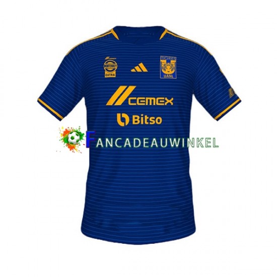 Tigres UANL Wedstrijdshirt met Korting Uit Heren 2023-24 Korte Mouw