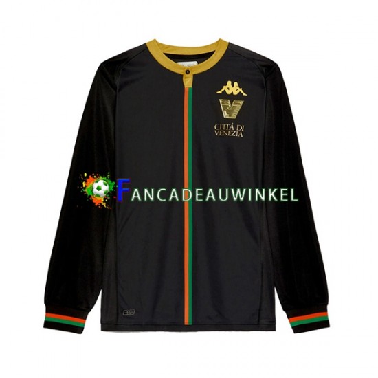 Venezia Wedstrijdshirt met Korting Thuis Heren 2023-24 Lange Mouw