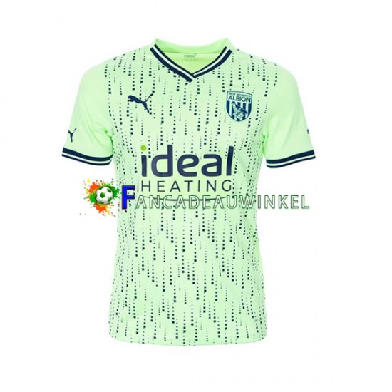 West Bromwich Albion Wedstrijdshirt met Korting Uit Heren 2023-24 Korte Mouw