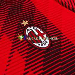 AC Milan Wedstrijdshirt met Korting Thuis Heren 2023-24 Korte Mouw