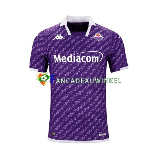 Fiorentina Wedstrijdshirt met Korting Thuis Heren 2023-24 Korte Mouw