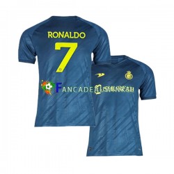 Al Nassr Wedstrijdshirt met Korting Ronaldo 7 Uit Heren 2022-23 Korte Mouw