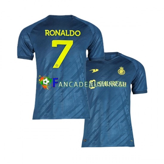 Al Nassr Wedstrijdshirt met Korting Ronaldo 7 Uit Heren 2022-23 Korte Mouw