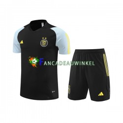 Algerije Zwart Trainingsshirt en Korte Broek 2023-24