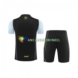 Algerije Zwart Trainingsshirt en Korte Broek 2023-24