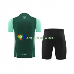 Algerije Groente Trainingsshirt en Korte Broek 2023-24