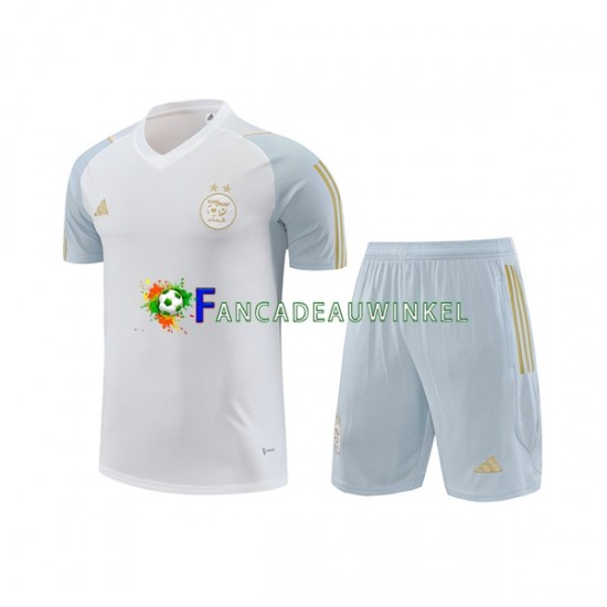 Algerije Wit Trainingsshirt en Korte Broek 2023-24