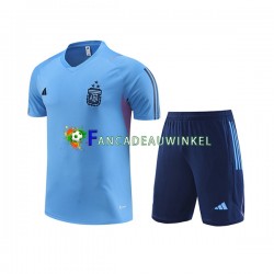 Argentinië Blauw Trainingsshirt en Korte Broek 2023-24