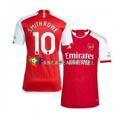 Arsenal Wedstrijdshirt met Korting Smith Rowe 10 Thuis Heren 2023-24 Korte Mouw