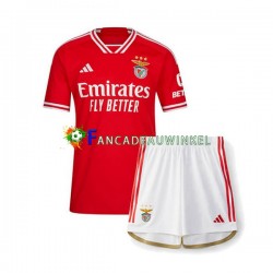Benfica Wedstrijdshirt met Korting Thuis Kind 2023-24 Korte Mouw