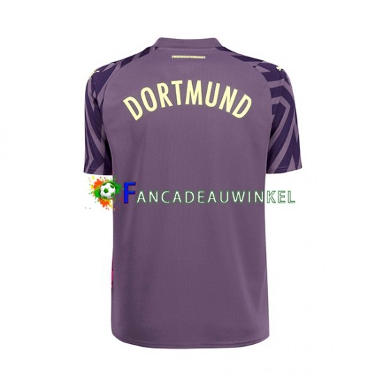 Borussia Dortmund Wedstrijdshirt met Korting Keepersshirt Thuis Heren 2023-24 Korte Mouw