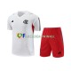 CR Flamengo Wit Trainingsshirt en Korte Broek 2023-24