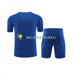 FC Barcelona Blauw Trainingsshirt en Korte Broek 2023-24