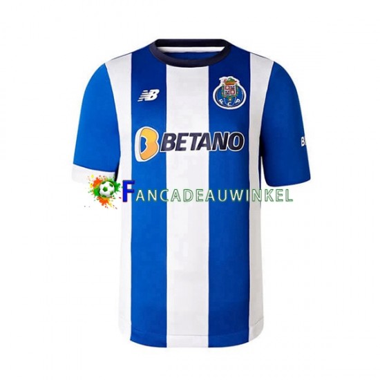 FC Porto Wedstrijdshirt met Korting Thuis Heren 2023-24 Korte Mouw