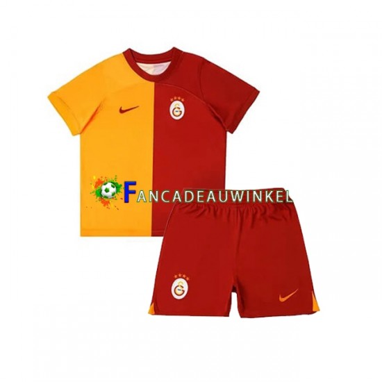 Galatasaray Wedstrijdshirt met Korting Thuis Kind 2023-24 Korte Mouw