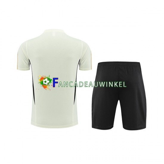 Duitsland Wit Trainingsshirt en Korte Broek 2023-24