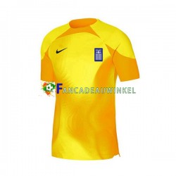 Griekenland Wedstrijdshirt met Korting Keepersshirt Thuis Heren 2023 Korte Mouw
