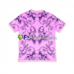 Italië Wedstrijdshirt met Korting Versace Roze Heren 2023-24 Korte Mouw