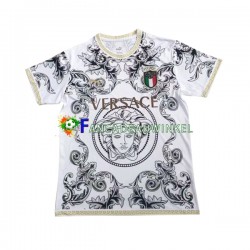 Italië Wedstrijdshirt met Korting Versace Wit Heren 2023-24 Korte Mouw