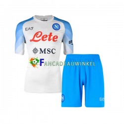 Napoli Wedstrijdshirt met Korting Uit Kind 2022-23 Korte Mouw
