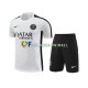 Paris Saint-Germain Wit Trainingsshirt en Korte Broek 2023-24
