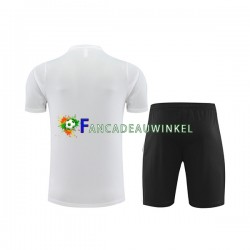 Paris Saint-Germain Wit Trainingsshirt en Korte Broek 2023-24