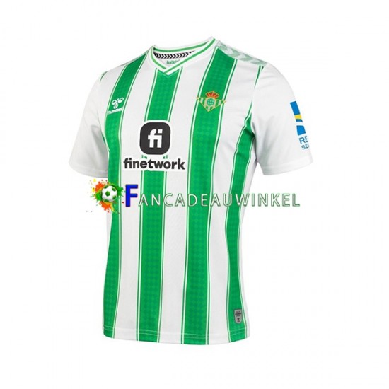 Real Betis Wedstrijdshirt met Korting Thuis Heren 2023-24 Korte Mouw