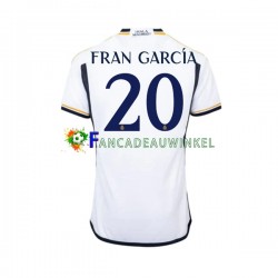Real Madrid Wedstrijdshirt met Korting Fran Garcia 20 Thuis Heren 2023-24 Korte Mouw