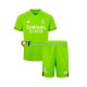 Real Madrid Wedstrijdshirt met Korting Keepersshirt Thuis Kind 2023-24 Korte Mouw