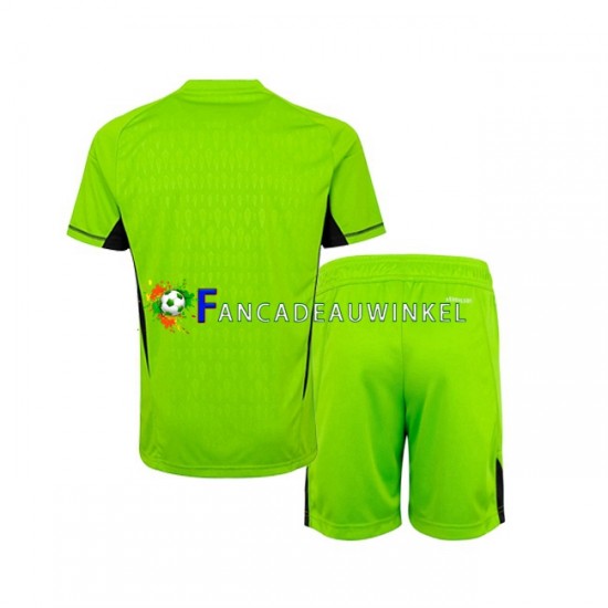 Real Madrid Wedstrijdshirt met Korting Keepersshirt Thuis Kind 2023-24 Korte Mouw