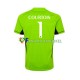 Real Madrid Wedstrijdshirt met Korting Thibaut Courtois 1 Keepersshirt Thuis Heren 2023-24 Korte Mouw