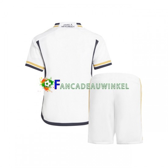 Real Madrid Wedstrijdshirt met Korting Thuis Kind 2023-24 Korte Mouw